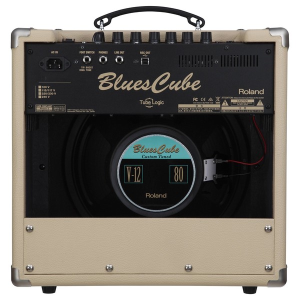 Roland Blues Cube Hot Guitar Amp, Vintage Blonde 