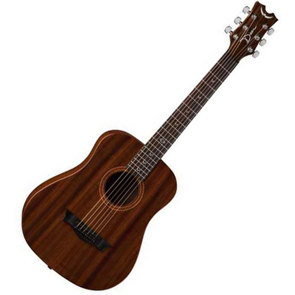 Dean Flight Series Travel Acoustic Guitar, Mahogany