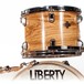 Liberty Drums Olivewood Birch Cherry 3pc Shell Kit