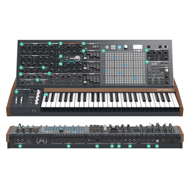 Arturia Matrixbrute Analog Synthesizer  