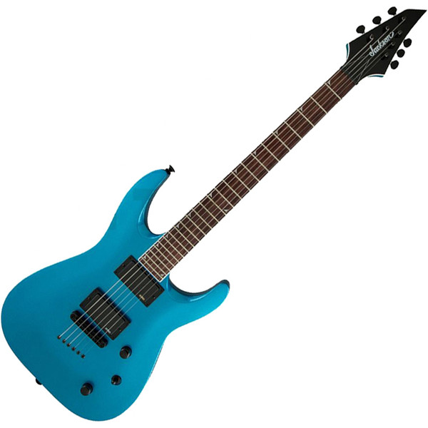 Jackson SLATTXMG3-6, Candy Metallic Blue - Angled