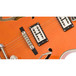 Epiphone Emperor Swingster Archtop Electric Guitar, Sunrise Orange Bridge