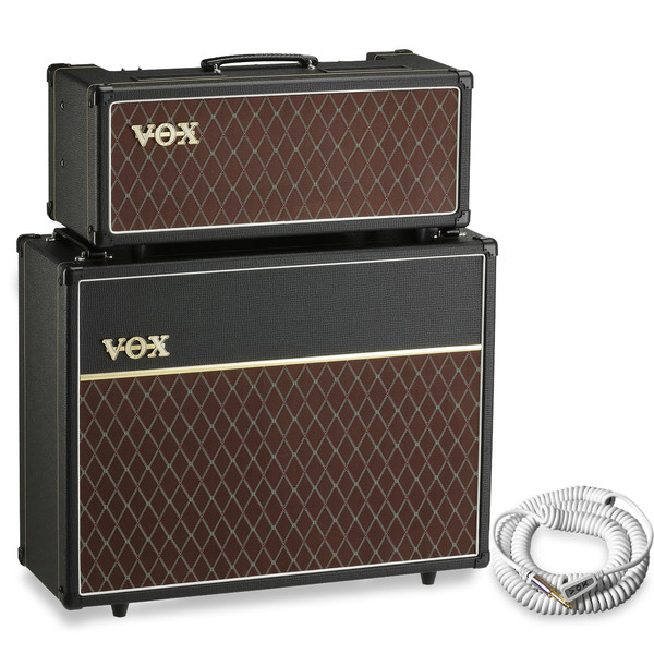 Vox AC15 Head & V212C 2x12 Cabinet + Free Vox Cable