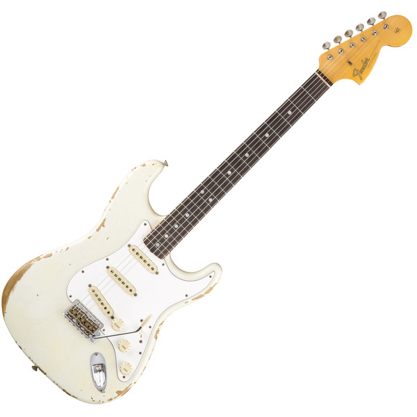 Fender Custom Shop 1967 Heavy Relic Stratocaster, Aged Olympic White