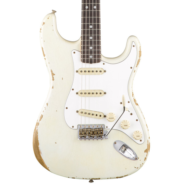 DISC Fender Custom Shop 1967 Heavy Relic Stratocaster, Olympic