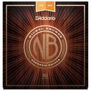 D'Addario NB1256 Nickel Bronze Strings Light Top Med Bottom, 12-56