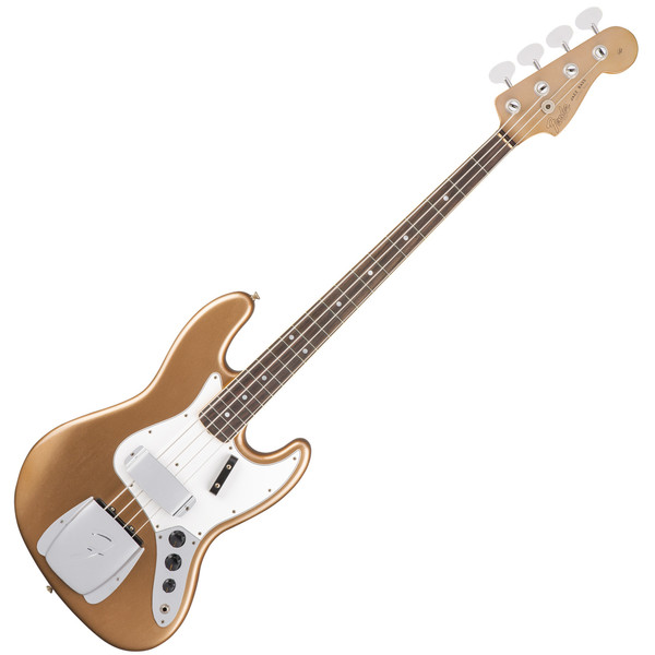 Fender Custom Shop 1966 Journeyman Relic Jazz Bass, Firemist Gold