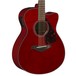 Yamaha FSX800C Electro Acoustic Guitar, Ruby Red
