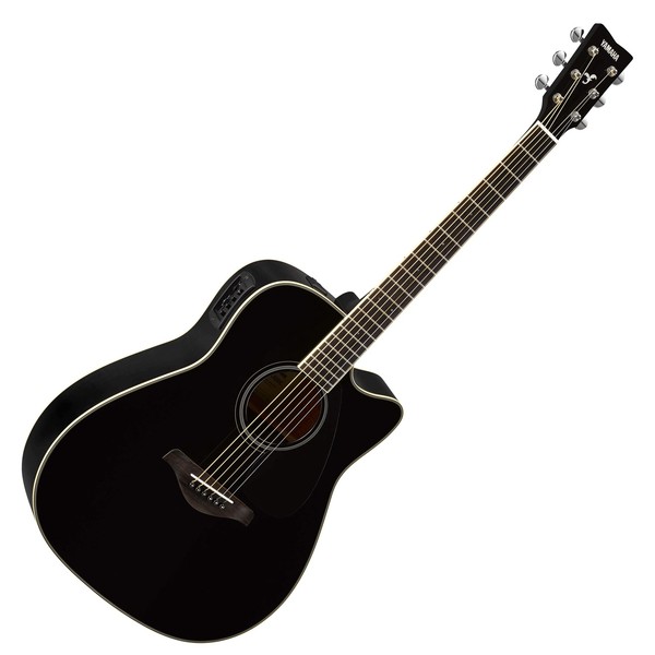 Yamaha FGX820C Electro Acoustic Guitar, Black