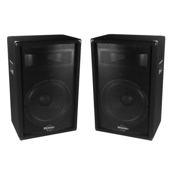 Phonic SEM715 Plus Passive PA Speaker, Pair