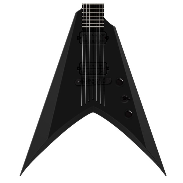 DISC Washburn Parallaxe Solar PX-SOLARV170C Electric Guitar, Black