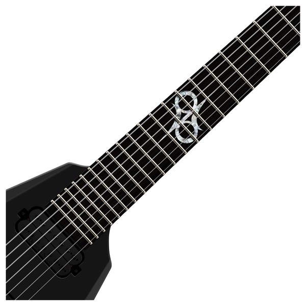 DISC Washburn Parallaxe Solar PX-SOLARV170C Electric Guitar, Black