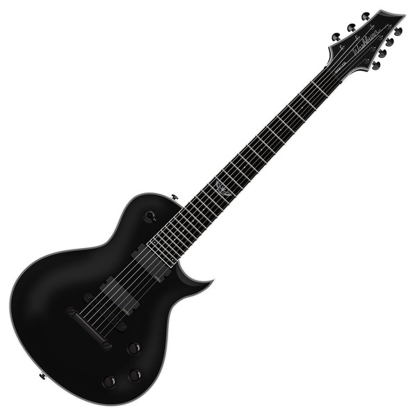 DISC Washburn Parallaxe PXL27EC Electric Guitar, Carbon Black at