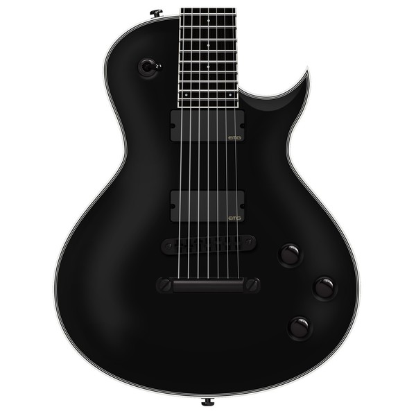 DISC Washburn Parallaxe PXL27EC Electric Guitar, Carbon Black at