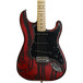 Fender Limited Edition Sandblasted Stratocaster, Crimson Red Trans