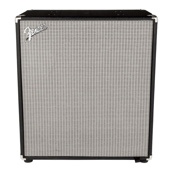 Fender Rumble 410 Bass Cabinet, Black/Silver