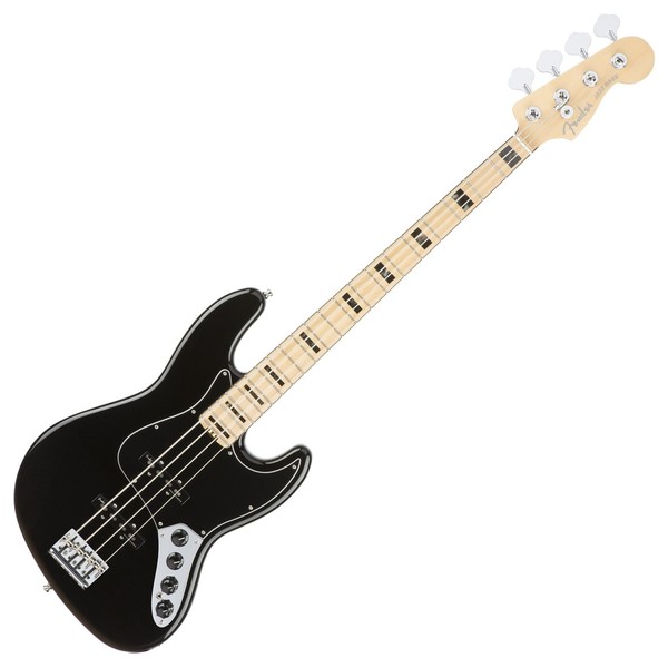 Fender American Elite Jazz Bass MN, Black