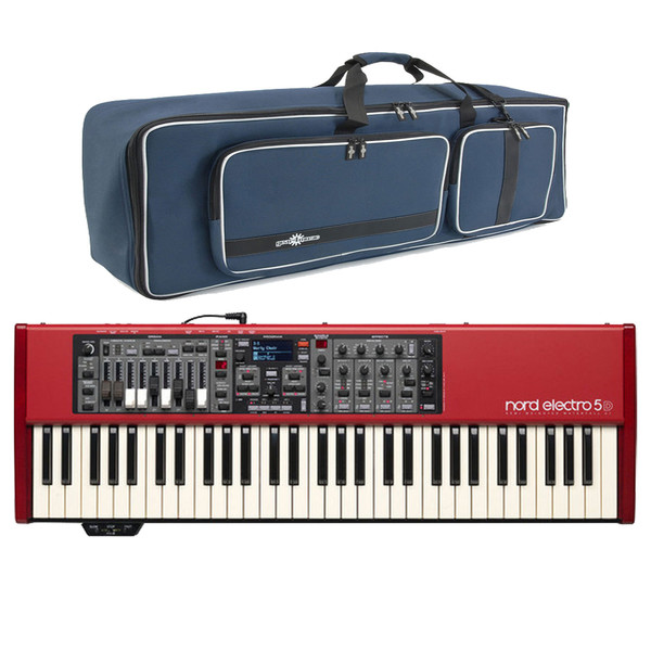 Nord Electro 5D 61 Halvvektet med Gratis Gear4music Deluxe Bag | Gear4music