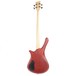 Warwick Rockbass Fortress 4-String Bass, Red