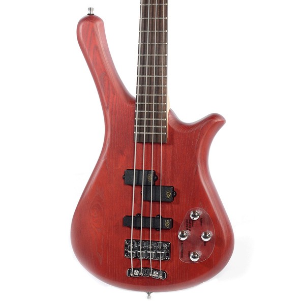 DISC Warwick Rockbass Fortress 4-String Bass, Red | Gear4music