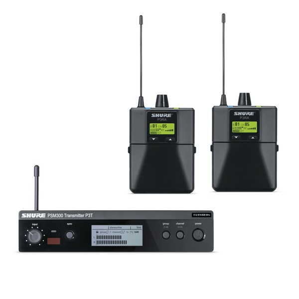 Shure PSM300 Band Pack Wireless Monitoring System