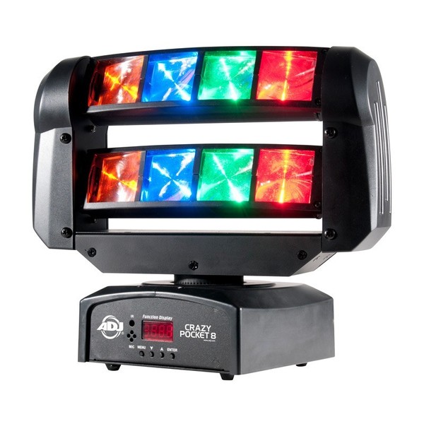 ADJ Crazy Pocket 8 Moving Head Lighting Effect