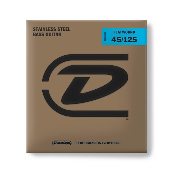 Dunlop Flatwound Bass Strings Md-5/Set