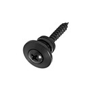 Guitarworks Strap Button & Pin, Black
