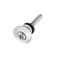 Guitarworks Strap Button & Pin, Chrome 