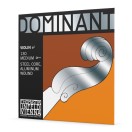 Thomastik Dominant Corda Mi per Violino, avvolta in alluminio, estremit&agrave; a sfera, 1/4