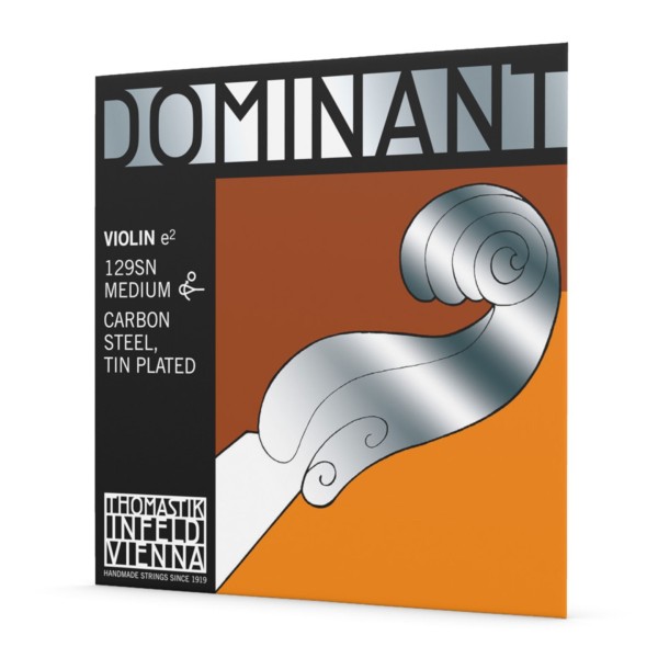 Thomastik Dominant Violin E String, Tin Plated, 4/4 Size 1