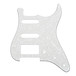 Guitarworks 11-Hole HSS Scratchplate, White Pearloid