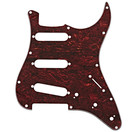 Guitarworks Schlagbrett mit 11 Schraubl&ouml;chern, S/S/S, Red Tortoise Shell