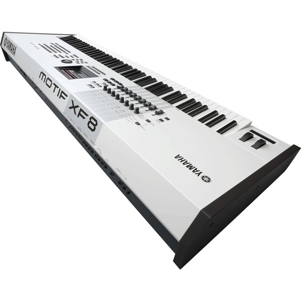DISC Yamaha MOTIF XF8 Keyboard Workstation, Limited Edition White