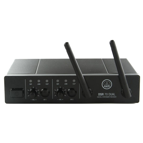 AKG DSR70 Dual-Channel Receiver - Front