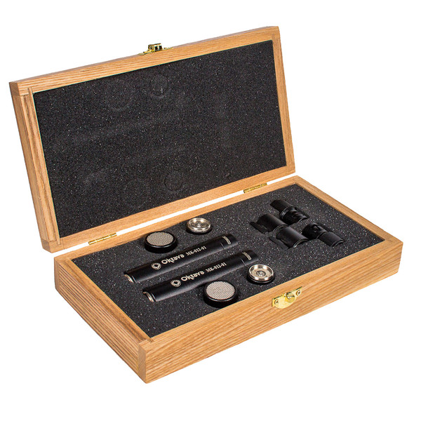 Oktava MK-012-01 MSP2 Condenser Microphones, Black Matched Pair
