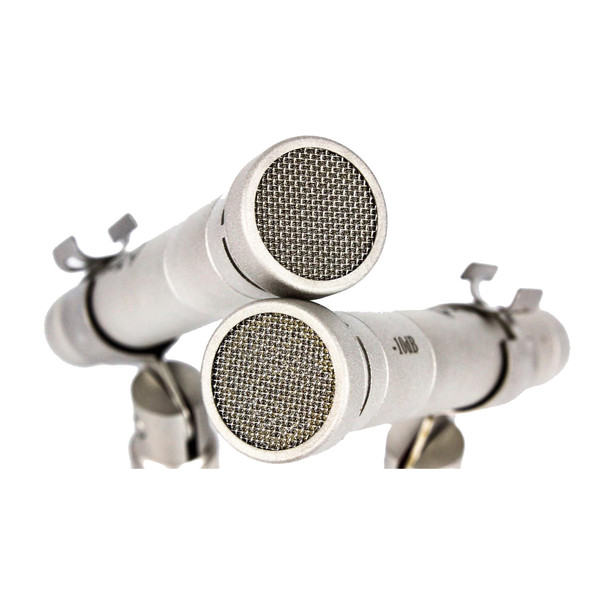 Oktava MK-12 MSP6 Condenser Microphones, Silver Matched Pair