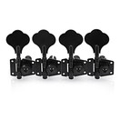 Guitarworks Stimmmechaniken f&uuml;r Bassgitarre, 4-In-Line, schwarz