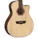 Washburn WLO10SCE Electro Acoustic Orchestra Guitar, Natural