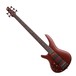 Ibanez SR505 Left Handed 5 String Bass Guitar, Brown Mahogany