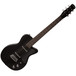 Silvertone 1303/U2 Electric Guitar + SubZero Tube 5 Amp Pack, Black