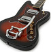 Silvertone 1478 Electric Guitar + SubZero Tube20R Amp Pack, Red Burst