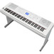 Yamaha DGX660 Digital Piano with Stand, White