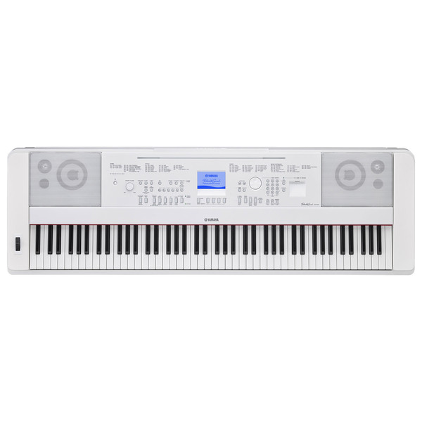 Yamaha DGX660 Digital Piano with Stand, White