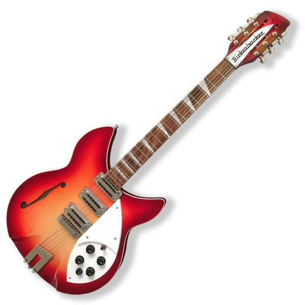 Rickenbacker 1993Plus 12 String Electric Guitar, Fireglo