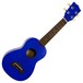 Kala Makala Dolphin Soprano Ukulele, Metallic Blue