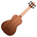 Kala UBASS-SMHG-FL Solid Mahogany Bass Ukulele Back