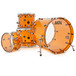 Natal Arcadia 4 Piece Acrylic Shell Pack, Transparent Orange