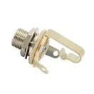 Switchcraft Mono Jack Socket, #11, with 3/8 Inch Threaded Bushing