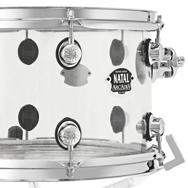 Natal Arcadia 4 Piece Acrylic Shell Pack, Transparent